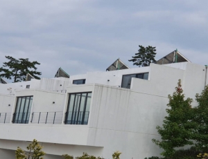 고성 풀빌라 태양열시스템 시공