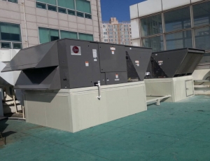 맥도날드 해운대점 냉난방공조시스템 시공(미국, Rheem사)